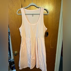 Torrid Light Pink Skater Dress with pockets